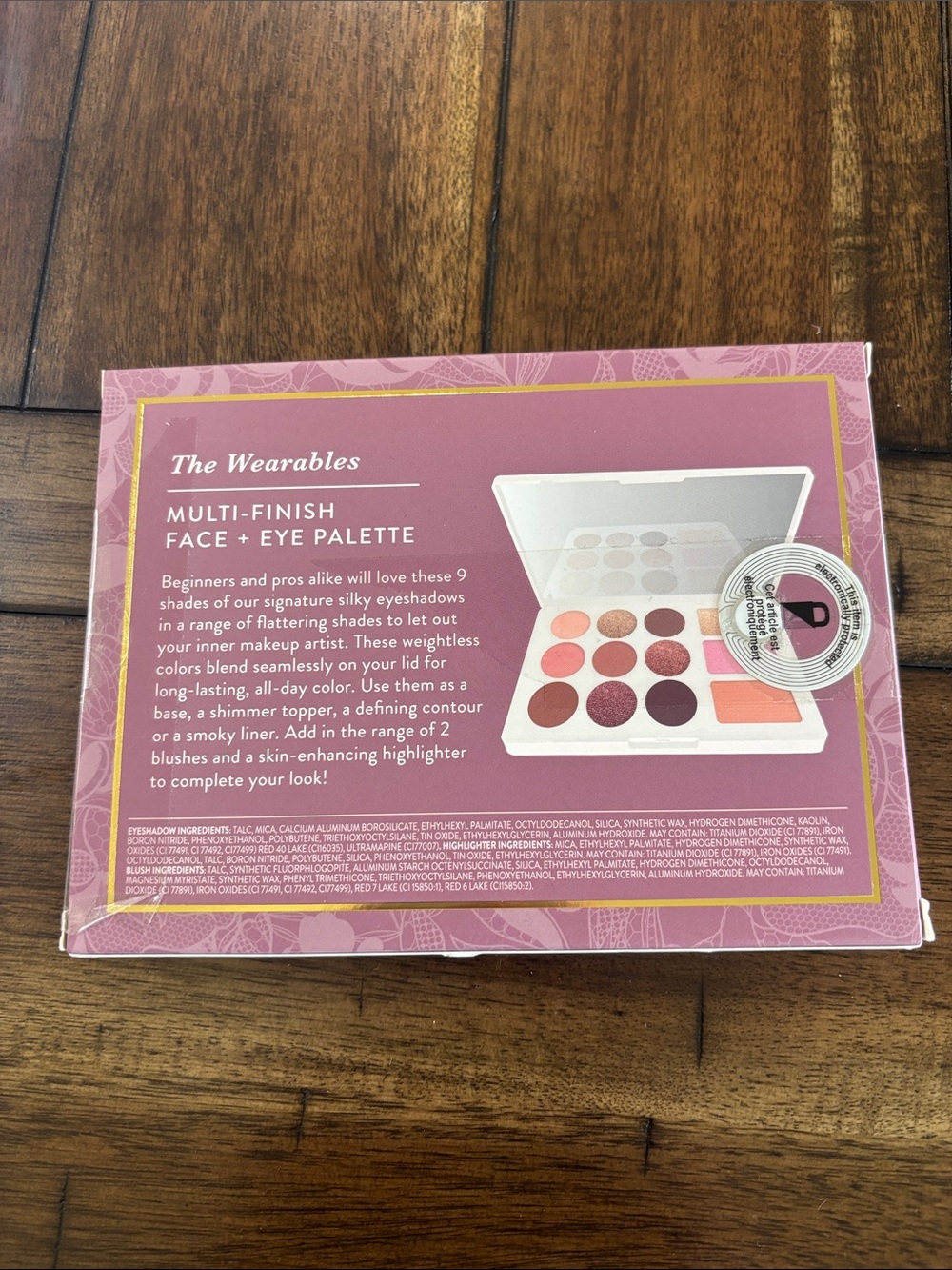 Multi-Finish Face & Eye Palette - Pink Shades - Picture 2 of 2